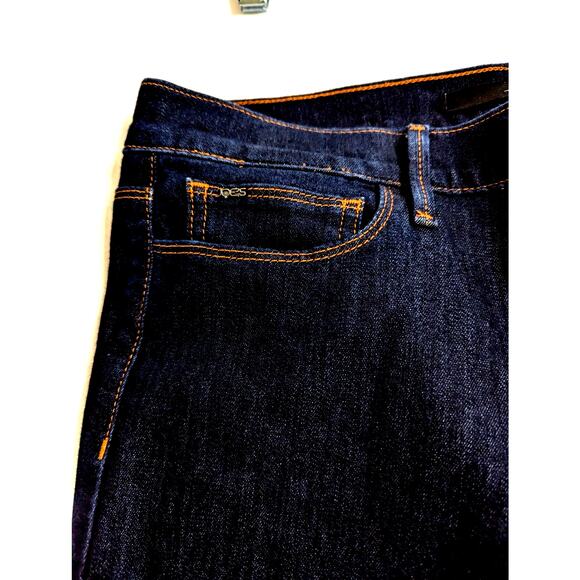 Joe's wmns Jeans Sz 29"Petite Micro FlareWash Taylor Rise 9.5"Ins 31"Fringe hem - Picture 4 of 8